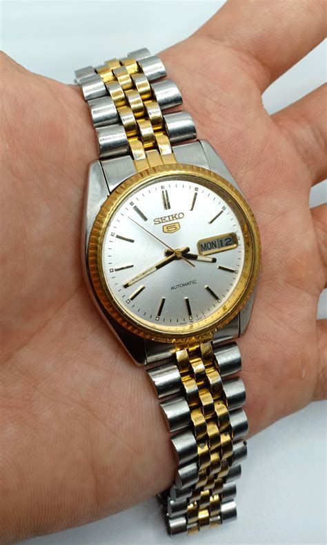 Seiko watch Rolex style